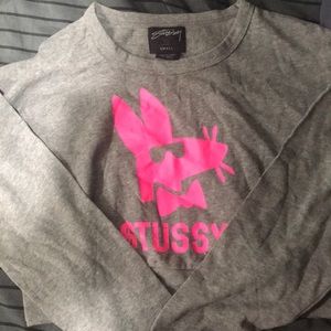 Long sleeve crop top